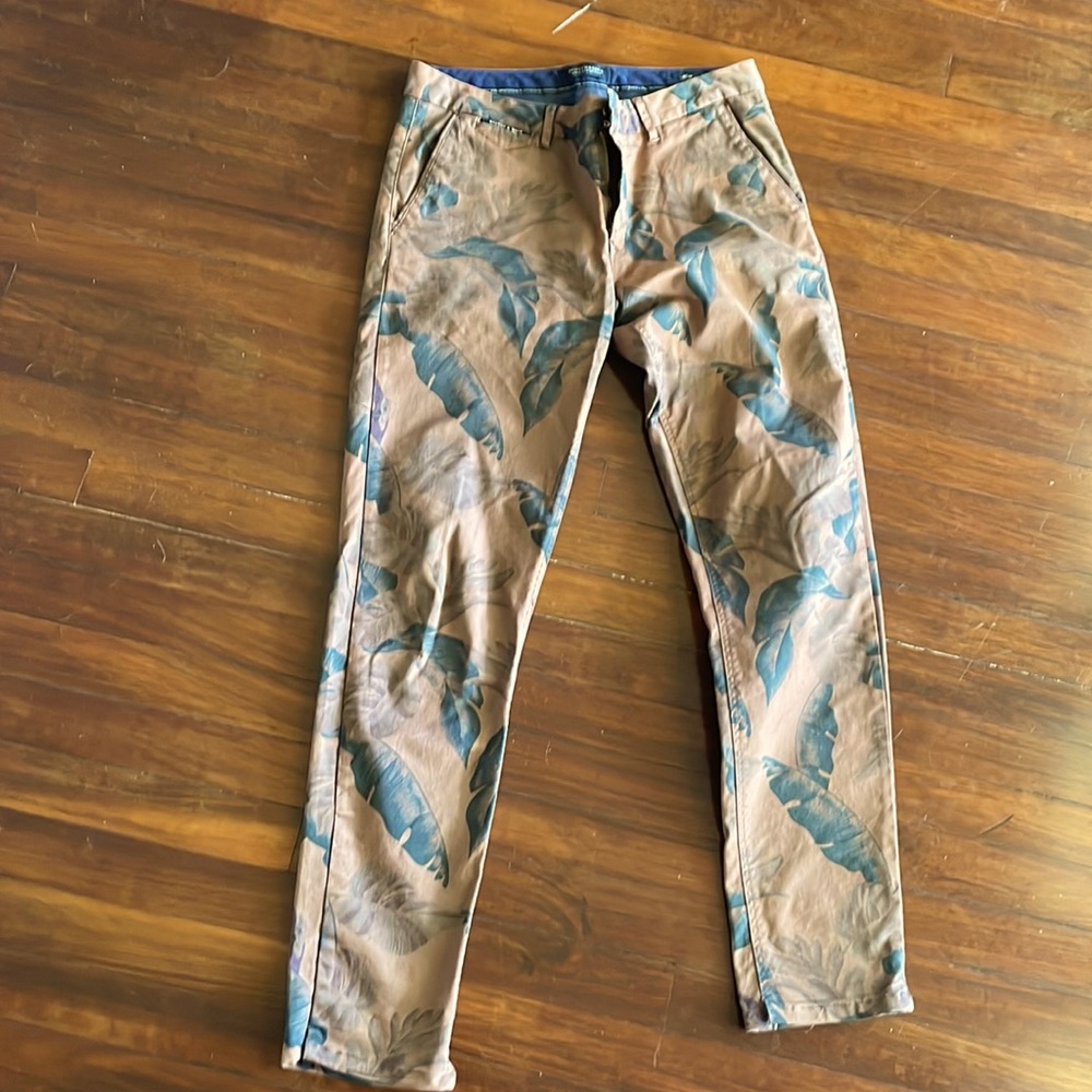 Scotch @ soda palm print pants